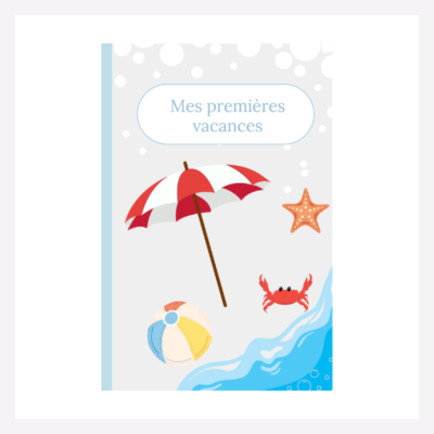 Couverture carnet de voyage pour enfant Léo