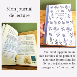 Avis d'une cliente sur le carnet de lecture