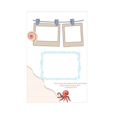 Mes premières vacances – Carnet de voyage pour enfant – Image 4